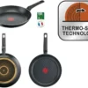 Tefal Pfanne Bratpfanne 24cm Simple Cook Titanium Non-Stick Beschichtung B57004