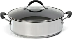COOLINATO Schmorpfanne 28cm Aus Edelstahl – Beschichtet