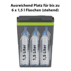 MAXXMEE Kühlbox - Wahlweise Via Netzkabel Oder KFZ-Anschluss - 22l Volumen - Grau/limegreen Kühlbox Camping Kühlschrank 22L Auto 12V 230V Thermobox Elektrisch Picknick Grau -Küchenzauber Günstiges Geschäft 36daa8fb2b4328ba016639d5eb5dcba5