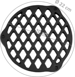 BBQ-Toro Gusseisen Stapelrost Ø 22 Cm | Einsatz Für 4.5 QT Dutch Oven 7 BBQ-Toro Gusseisen Stapelrost Ø 22 Cm | Einsatz Für 4.5 QT Dutch Oven -Küchenzauber Günstiges Geschäft 3851557635e4c60390a5a374bc569284