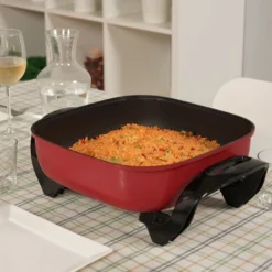 Starlyf®Digital Cooker - XXL Elektrische Bratpfanne Mit Digitalem Thermostat Und Temperaturanzeige, 1600 Watt, 5,5 Liter Fassungsvermögen, Partypfanne - Aus Der TV Werbung -Küchenzauber Günstiges Geschäft 3917e57de95203f6ad5b8b04c03ebc28