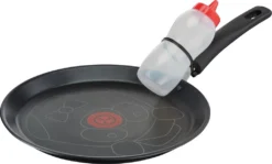 Tefal Creative Edition Panda Crepepfanne/Pfannkuchenpfanne 25 Cm, Crepes Pfanne Induktionsgeeignet, Antihaftbeschichtet, Pfannkuchen Crepes Mit Tiermuster, Inkl Dosierflasche 200ml, Schwarz -Küchenzauber Günstiges Geschäft 3b2763de9faf9218b9f96d9b74802e12