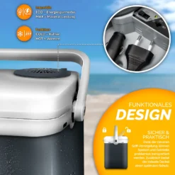 Tillvex Kühlbox Elektrisch 32L Grau | Mini-Kühlschrank 230 V Und 12 V Für KFZ Auto Camping | Kühlt & Wärmt | ECO-Modus 10 Tillvex Kühlbox Elektrisch 32L Grau | Mini-Kühlschrank 230 V Und 12 V Für KFZ Auto Camping | Kühlt & Wärmt | ECO-Modus -Küchenzauber Günstiges Geschäft 3c0cde72a4d1eaa18ca0232aabffea20