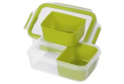 Emsa Snackbox CLIP & GO 0,55 Liter Transparent / Grün -Küchenzauber Günstiges Geschäft 3ca74269a2c0269c93fb204d23186430