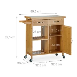 Relaxdays Küchenwagen Mit Marmorplatte -Küchenzauber Günstiges Geschäft 3d45e2cc7c7faafecced60c7fe76bec6