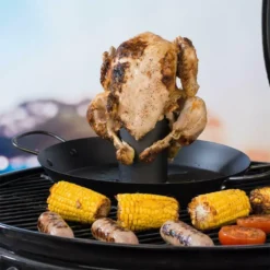 Jamie Oliver BBQ Hähnchenbräter Profi Chicken Bräter Hähnchengriller Hähnchen Bier Bierdose Hähnchenhalter Grillschale Grillpfanne -Küchenzauber Günstiges Geschäft 3ee4aaec14e35501d6eee4d2af2e843e