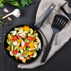 GRÄWE Aluminium-Pfannenset, Ø 20 Cm, Ø 24 Cm, Ø 28 Cm, Beschichtet, 3-teilig, Inkl. Pfannenwender -Küchenzauber Günstiges Geschäft 3fb60d54de2fefcfca2c7bea2bd3d5f6