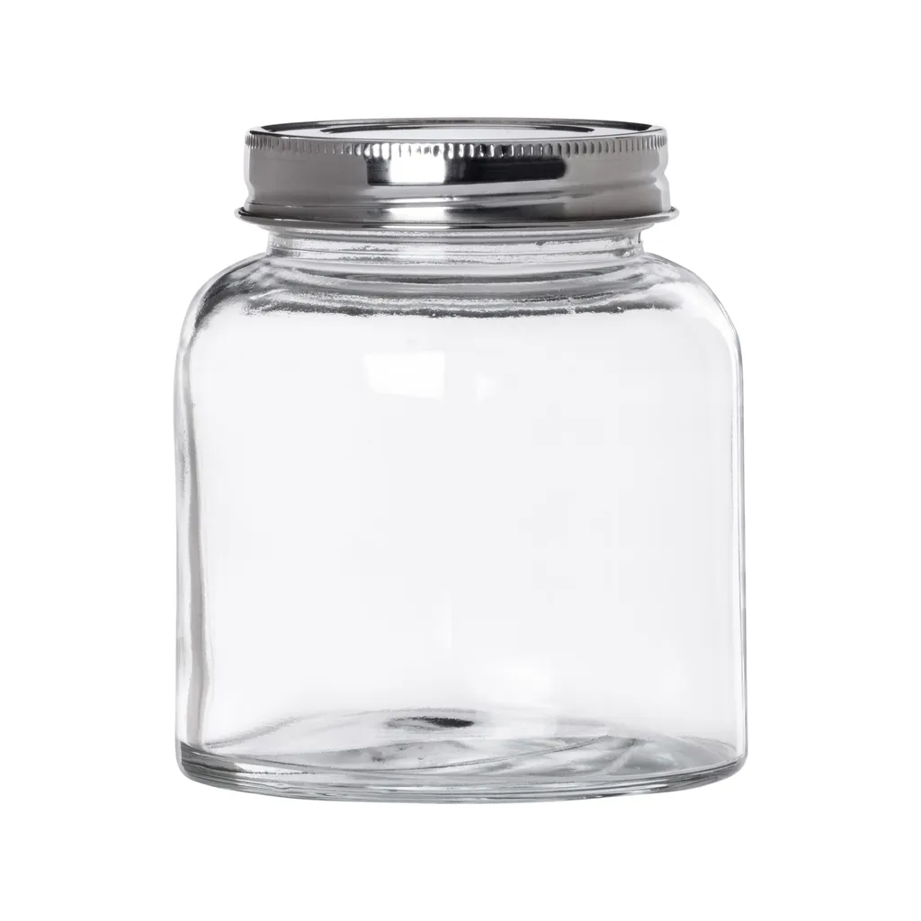 8-tlg. Vorrats-Gläserset Doria 520 Ml + 320 Ml Gewürzglas Mit Schraub-Deckel Silber Gläser 2 8-tlg. Vorrats-Gläserset Doria 520 Ml + 320 Ml Gewürzglas Mit Schraub-Deckel Silber Gläser – Bild 2