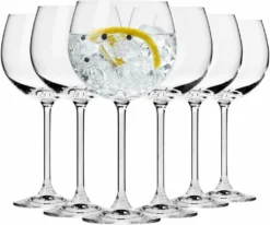 KROSNO Venezia Gin Tonic Wassergläser, 6er-Set, 480 Ml 30 KROSNO Venezia Gin Tonic Wassergläser, 6er-Set, 480 Ml -Küchenzauber Günstiges Geschäft 407fbe66819a250530b654fc921b186f