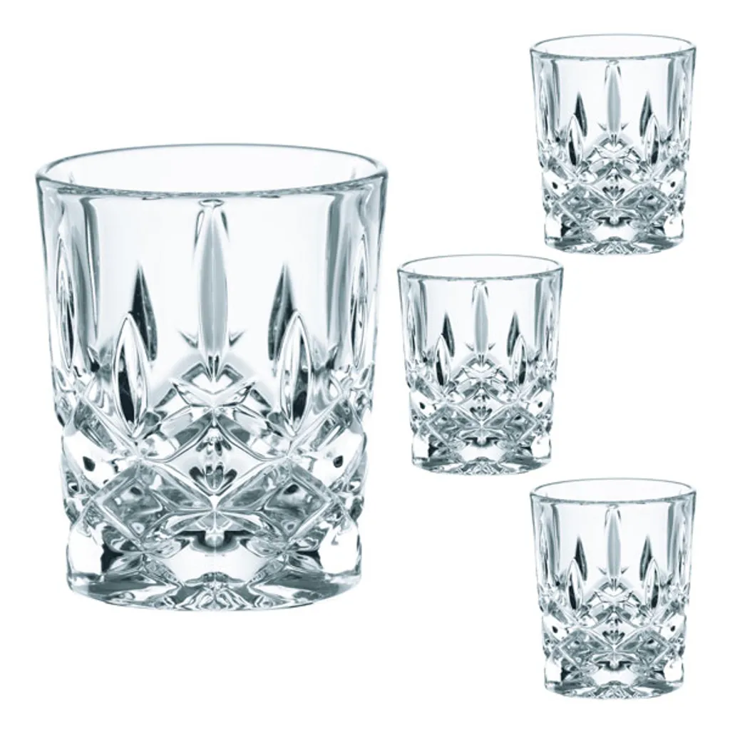 Nachtmann 100694 Noblesse Stamper Kristallglas, 55 Ml, H: 6,1 Cm, ø 5 Cm, Klar (4er Pack) 15 Nachtmann 100694 Noblesse Stamper Kristallglas, 55 Ml, H: 6,1 Cm, ø 5 Cm, Klar (4er Pack) – Bild 15