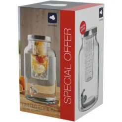 Leonardo Getränkespender Limito 5,5 Liter -Küchenzauber Günstiges Geschäft 440097ad0652f16604c4070e29945f9a