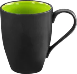 CreaTable 20220 Kombiservice Hot Green Für 4 Personen, Steinzeug, Rund, Grün/gelb/schwarz (1 Set, 16-teilig) -Küchenzauber Günstiges Geschäft 45902f29604c291a7279ea9ad698c0a3