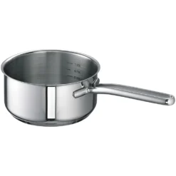 Schulte-Ufer Set 1071 Avanti Set, 9tlg. Edelstahl Topfset, Induktionstauglich, Inklusive 3 Glasdeckel & 2 Bratpfannen, Innenskalierung, Schüttrand -Küchenzauber Günstiges Geschäft 46efb34837d27c94bf74101f4123f456