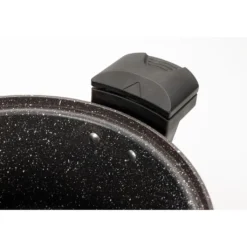 AMERCOOK Fresh Cooker Kochtopf Niederdrucktopf 24 Cm - Universal-Topf Für Alle Herdarten Kochtopf - Induktionsgeeigneter Kochtopf Energiespartopf - Kochtopf Vitaminschonend Schnellkochtopf Mit Ventil -Küchenzauber Günstiges Geschäft 479c447203db754b864378e75de39065