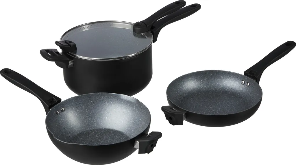 Russell Hobbs RH Pfannen Set 4-tlg. Stapelbar 1 Russell Hobbs RH Pfannen Set 4-tlg. Stapelbar