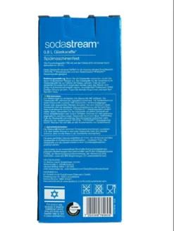 SodaStream Glaskaraffe Mit Schraubverschluss -Küchenzauber Günstiges Geschäft 4c06268cca7a91722fe0e151d1a63efe