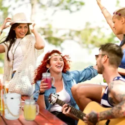 Relaxdays 4 Trinkgläser Mit Deckel Und Zubehör -Küchenzauber Günstiges Geschäft 4ca79a913b90fe669ef5ff5a818a952c