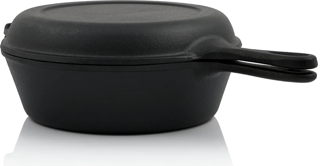 BBQ-Toro Gusseisen Topf Mit Pfannendeckel | 4,4 Liter Stielkasserolle 1 BBQ-Toro Gusseisen Topf Mit Pfannendeckel | 4,4 Liter Stielkasserolle