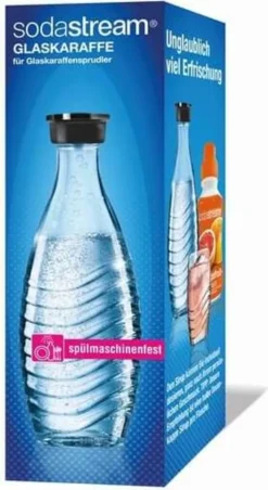 SodaStream Glaskaraffe Mit Schraubverschluss -Küchenzauber Günstiges Geschäft 51a3fc5691b49ea7fdfb07c0c3856fd3