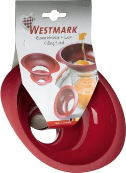 Westmark 1155 2270 Einmachtrichter 'Twix', Rot, 2-teilig (1 Set) -Küchenzauber Günstiges Geschäft 52aff602e1f5946927b942f04733e99e