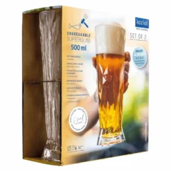 Koziol - Superglas Club Nr. 11 Bierglas 500 Ml 2er-Set -Küchenzauber Günstiges Geschäft 546a8867693d3ad5b601cf9eca05ddb2