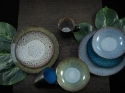 CreaTable 23629 Kombiservice Bali Für 4 Personen, Steinzeug, Mehrfarbig (1 Set, 16-teilig) -Küchenzauber Günstiges Geschäft 54e8c4ea734989672659311669d1bf12