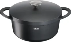 Tefal Trattoria Topf Mit Gussdeckel, 24cm, 4,57l, Aluguss -Küchenzauber Günstiges Geschäft 56035243903fe142610b2b1b1a0063c0