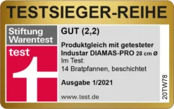 Schulte-Ufer Gastro-SUS Industar DIAMAS Pro Diamantversiegelung Edelstahl Pfannenset 163059-20 -24 -28, Ecotherm® Aluminium-Kapselboden -Küchenzauber Günstiges Geschäft 57f3f6457f95a3db278c829b54325ebd