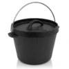 BBQ-Toro Mini Dutch Oven | 700 Ml | 1 QT Traditioneller Gusseisen Kochtopf