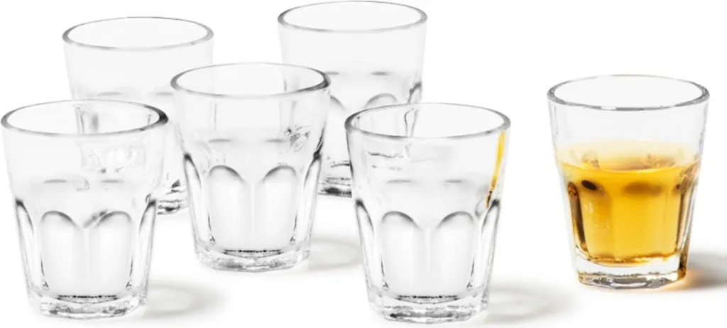 Leonardo Rock Stamper, Schnapsglas, Pinnchen, Shotglas, Glas, 40 Ml, 6er Set, 12994 1 Leonardo Rock Stamper, Schnapsglas, Pinnchen, Shotglas, Glas, 40 Ml, 6er Set, 12994