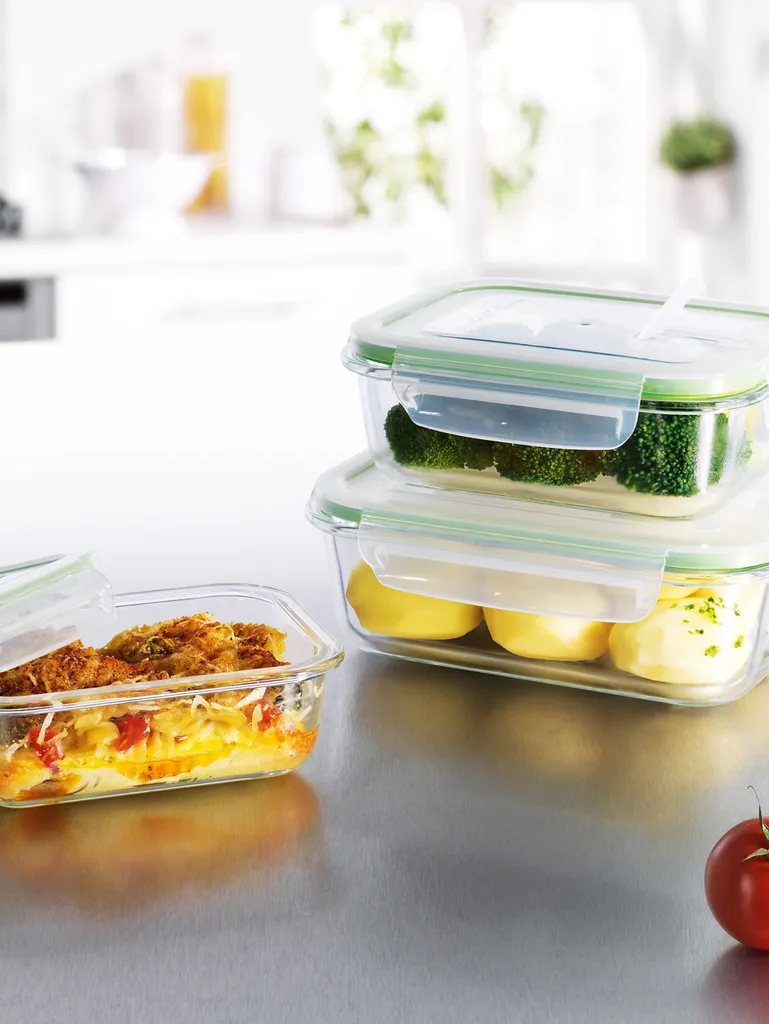 Glas Frischhaltedosen 3er Set Klick-It Gefrierdosen Lunchbox Brotdose Mikrowelle 16 Glas Frischhaltedosen 3er Set Klick-It Gefrierdosen Lunchbox Brotdose Mikrowelle – Bild 16