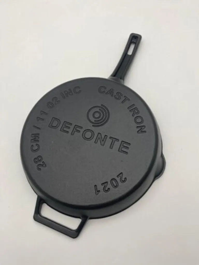 Gusspfanne Grillpfanne Gusspfanne Gusseisen Ø28cm 2 Gusspfanne Grillpfanne Gusspfanne Gusseisen Ø28cm – Bild 2