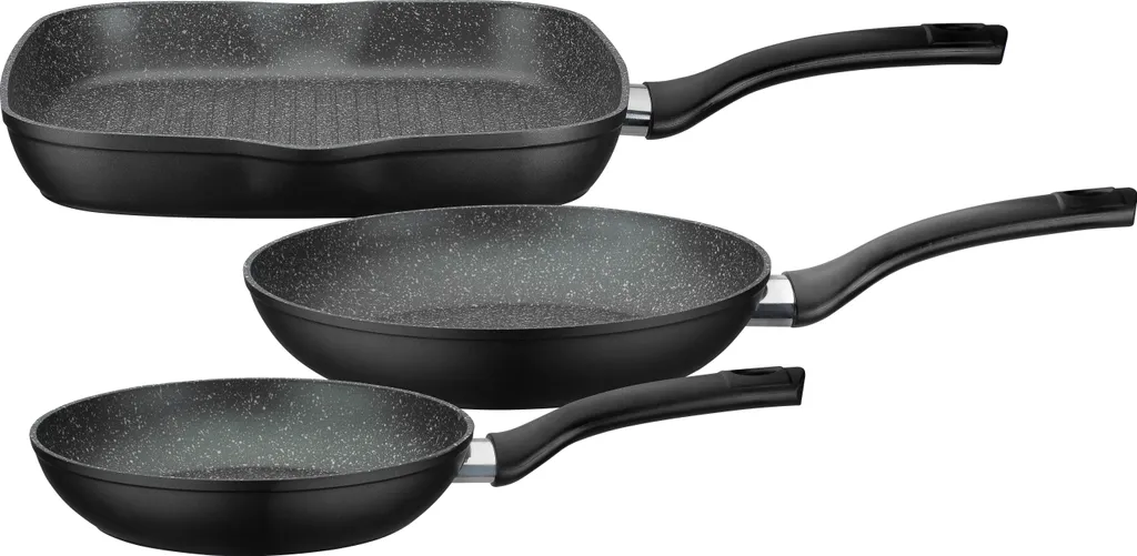 Pfannen-Set Gourmet Granit 3-tlg. 1 Pfannen-Set Gourmet Granit 3-tlg.