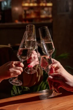 KROSNO Avant-Garde Sektgläser, 6er-Set, 180 Ml -Küchenzauber Günstiges Geschäft 5b89c2a2b625f06993b697f1a946e691