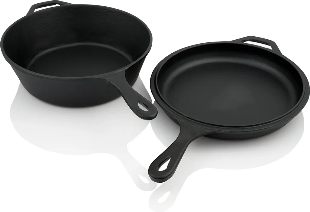 BBQ-Toro Gusseisen Topf Mit Pfannendeckel | 4,4 Liter Stielkasserolle 3 BBQ-Toro Gusseisen Topf Mit Pfannendeckel | 4,4 Liter Stielkasserolle – Bild 3