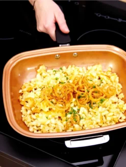 MediaShop Livington 2in1 Wendepfanne 'Black Doubletta Basic' 20 MediaShop Livington 2in1 Wendepfanne 'Black Doubletta Basic' -Küchenzauber Günstiges Geschäft 5d0825cf02952d10da7c27b7b7cda786