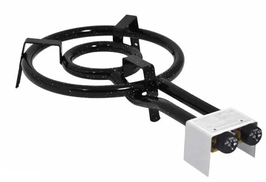 VAELLO Paella Gasbrenner 50cm, Zweiflammig, Welcher Gasanschluß ?:Deutsch (DE / AT) 2 VAELLO Paella Gasbrenner 50cm, Zweiflammig, Welcher Gasanschluß ?:Deutsch (DE / AT) – Bild 2