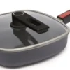 WOLL 'Diamond LITE Induktion, Gusspfanne, Viereckig, AS 24x24cm, 5,5cm H Mit Deckel'
