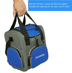 Steinborg Thermischen Kühltasche | Reisetasche Mit Integriertem Kühler | 16 Liter 12 Steinborg Thermischen Kühltasche | Reisetasche Mit Integriertem Kühler | 16 Liter -Küchenzauber Günstiges Geschäft 64a1a5cc59e4b2f4b398ffac4995f32a