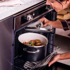 KitchenAid Kochtopf Steel Core Enamel Matt Schwarz - ø 20 Cm / 3,7 Liter -Küchenzauber Günstiges Geschäft 64d56ccd33267539a5706604bba4e338