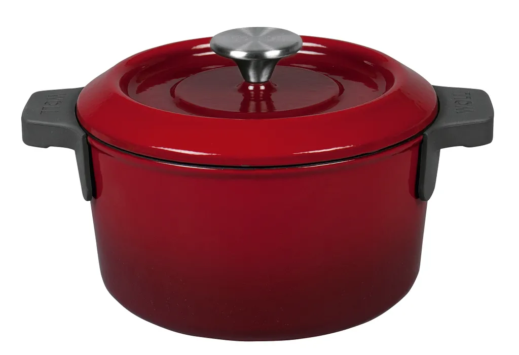 Woll Iron Kochtopf Gusseisen 20 Cm Rot 7 Woll Iron Kochtopf Gusseisen 20 Cm Rot – Bild 7