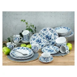 CreaTable 23458 Kaffeeservice Royal Blue Flower Für 6 Personen, Porzellan, Weiß/blau (1 Set, 18-teilig) -Küchenzauber Günstiges Geschäft 6ac87f7e733620ca7f3f8e6115e96eb5