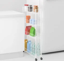 Metaltex Fino Allzweckwagen, 4 Etg. 60x16x95cm 341434 -Küchenzauber Günstiges Geschäft 6cff3109f4519538d138ace8d64568b4