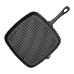 Grillpfanne Gusseisen Steakpfanne Bratpfanne Riffelboden Induktion 24 X 24 Grill -Küchenzauber Günstiges Geschäft 70564983d9f434ac3a5128bf64570a47