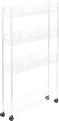 Metaltex Fino Allzweckwagen, 4 Etg. 60x16x95cm 341434 -Küchenzauber Günstiges Geschäft 71edb0890c7d7edc249fcccbffdc7324