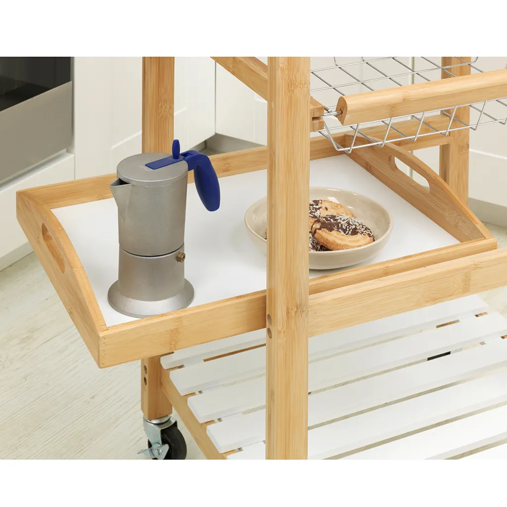 Wenko Küchenwagen Finja Aus Bambus 15 Wenko Küchenwagen Finja Aus Bambus – Bild 15