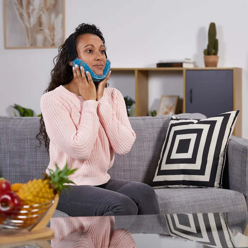 Relaxdays Kühlpads Kopf Im 4er Set 3 Relaxdays Kühlpads Kopf Im 4er Set – Bild 3