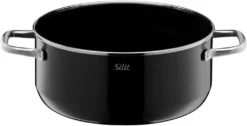 Silit Elegance Line Kochtopf Groß, 24 Cm, Glasdeckel, Bratentopf 4,4l, Topf Induktion, Silargan Funktionskeramik -Küchenzauber Günstiges Geschäft 7525eb0777fb9fcbdadd36c28d680683