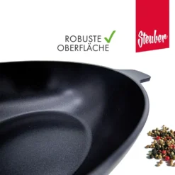 Steuber Aluguss Bratpfannen 3er Set Ceratherm-Premium Beschichtung, Induktion -Küchenzauber Günstiges Geschäft 769ea1db3a40292cb80da531c54f88bd