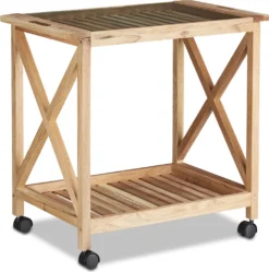 Relaxdays Küchenwagen Aus Walnussholz -Küchenzauber Günstiges Geschäft 7988aa728079c3d94b9cbcc095ab9ce9